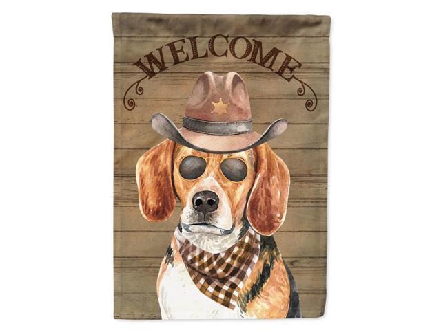 Carolines Treasures CK6318GF 11 x 001 x 15 in Beagle No3 Country Dog Flag Garden Size
