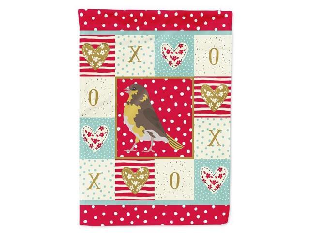 Carolines Treasures CK5508GF 11 x 001 x 15 in Spanish Canary Love Flag Garden Size