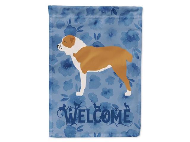 Carolines Treasures CK6155GF 11 x 001 x 15 in Central Asian Shepherd Dog Welcome Flag Garden Size