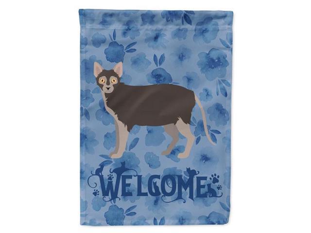 Carolines Treasures CK4911GF 11 x 001 x 15 in Lykoi No1 Cat Welcome Flag Garden Size
