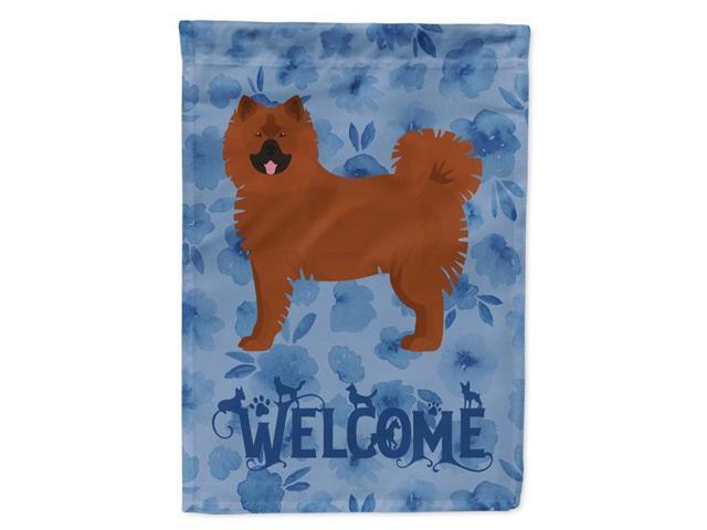 Carolines Treasures CK5990GF 11 x 001 x 15 in Eurasier Welcome Flag Garden Size