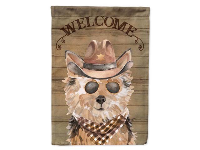 Carolines Treasures CK6345GF 11 x 001 x 15 in Norfolk Terrier Country Dog Flag Garden Size