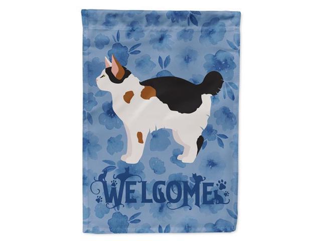 Carolines Treasures CK4920GF 11 x 001 x 15 in Manx No3 Cat Welcome Flag Garden Size