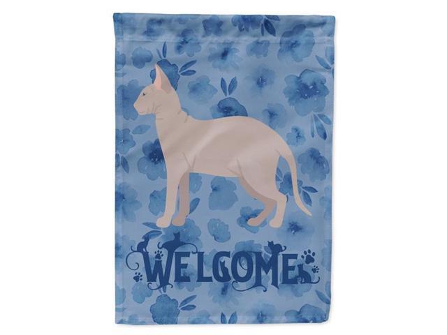 Carolines Treasures CK4870GF 11 x 001 x 15 in Don Sphynx Cat Welcome Flag Garden Size