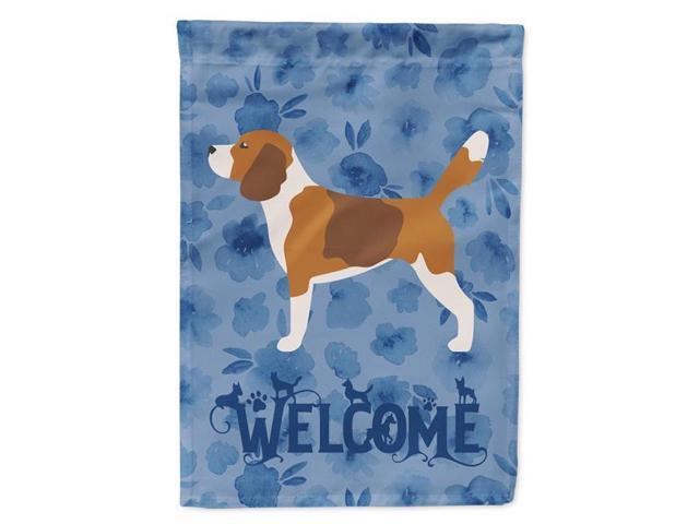 Carolines Treasures CK6137GF 11 x 001 x 15 in Beagle Welcome Flag Garden Size
