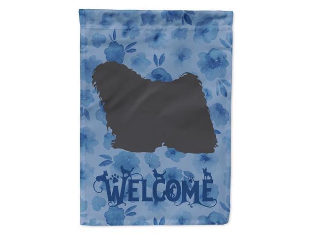 Carolines Treasures CK6190GF 11 x 001 x 15 in Puli Welcome Flag Garden Size