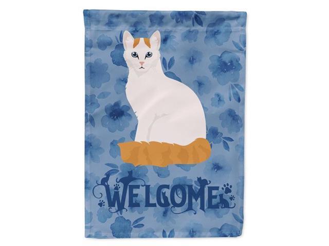 Carolines Treasures CK5074GF 11 x 001 x 15 in Turkish Van Cat Welcome Flag Garden Size