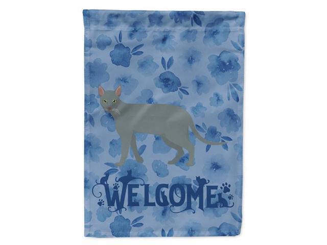 Carolines Treasures CK4955GF 11 x 001 x 15 in Raas Cat Welcome Flag Garden Size