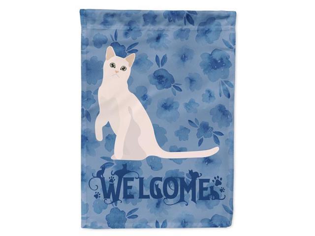 Carolines Treasures CK5021GF 11 x 001 x 15 in Burmilla No1 Cat Welcome Flag Garden Size