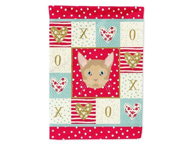 Carolines Treasures CK5119GF 11 x 001 x 15 in German Rex Cat Flag Garden Size