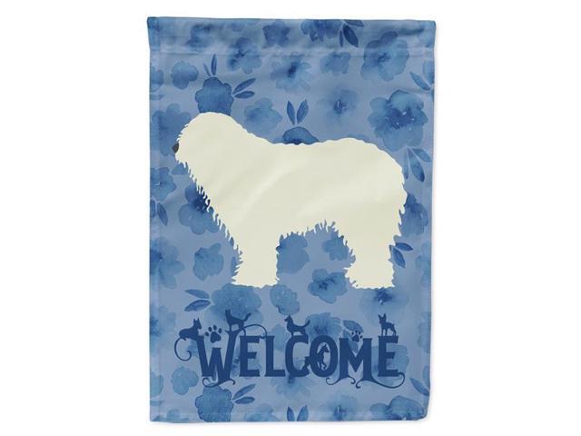 Carolines Treasures CK6182GF 11 x 001 x 15 in Komondor Welcome Flag Garden Size