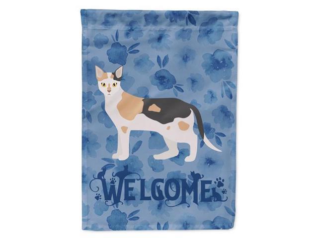 Carolines Treasures CK4916GF 11 x 001 x 15 in Malayan No1 Cat Welcome Flag Garden Size