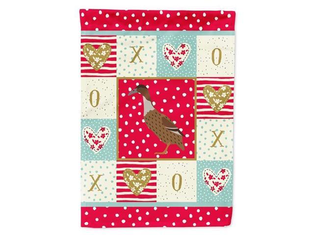 Carolines Treasures CK5288GF 11 x 001 x 15 in Dutch Hook Bill Duck Love Flag Garden Size