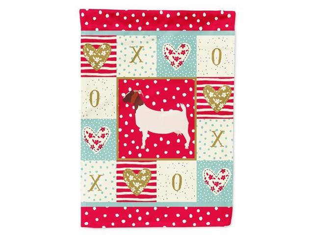 Carolines Treasures CK5313GF 11 x 001 x 15 in Boer Goat Love Flag Garden Size