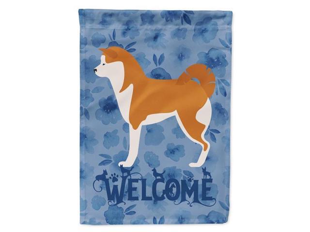 Carolines Treasures CK6199GF 11 x 001 x 15 in Akita Welcome Flag Garden Size