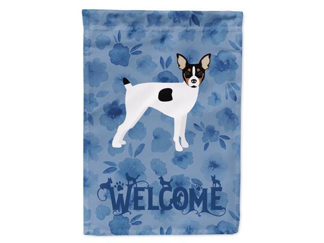 Carolines Treasures CK6104GF 11 x 001 x 15 in Toy Fox Terrier Welcome Flag Garden Size