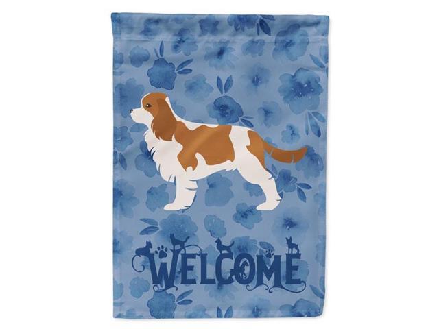 Carolines Treasures CK6176GF 11 x 001 x 15 in Cavalier King Charles Spaniel Welcome Flag Garden Size