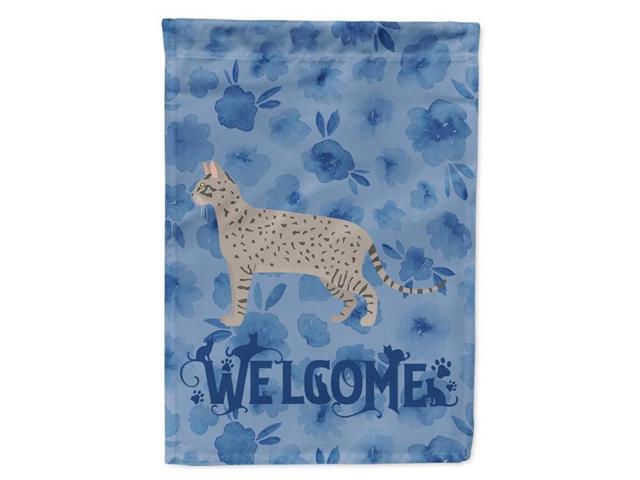Carolines Treasures CK4966GF 11 x 001 x 15 in Safari No2 Cat Welcome Flag Garden Size