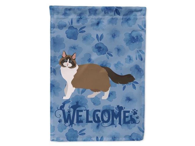 Carolines Treasures CK4958GF 11 x 001 x 15 in Ragdoll No1 Cat Welcome Flag Garden Size