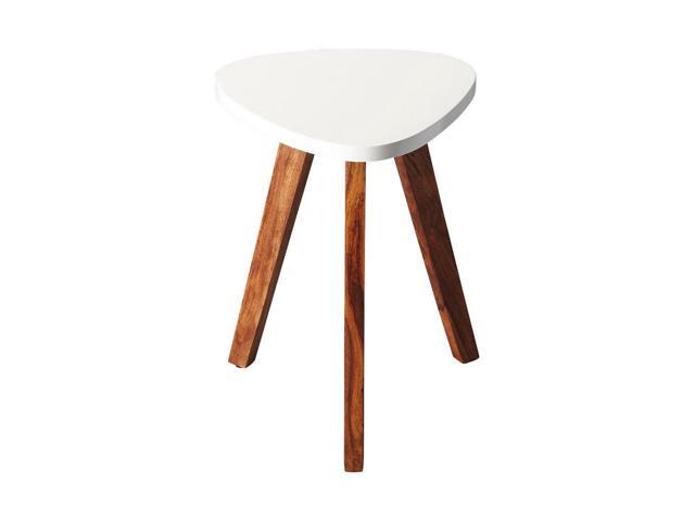 Modern Chula Vista Contempoary Triangular Bunching Table White