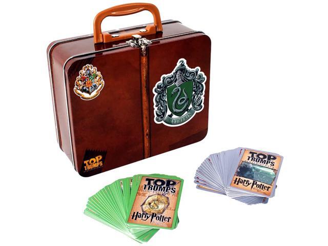 Harry Potter Slytherin Top Trumps Card Game Collector Tin 2-Pack Bundle