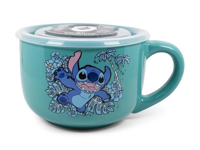 Disney Lilo & Stitch Stay Weird 24oz Ceramic Soup Mug w/ Lid