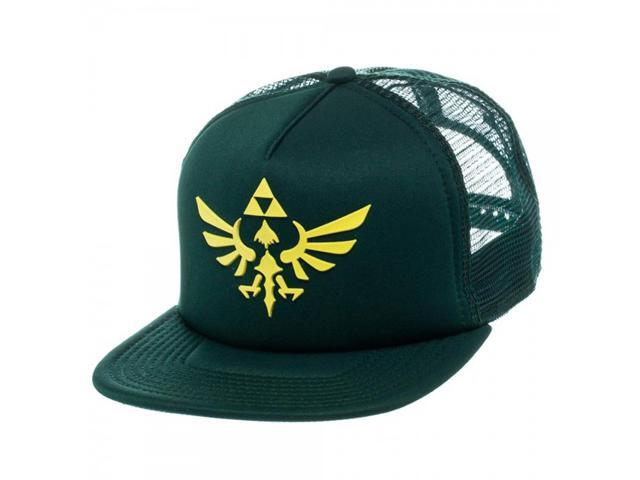Legend of Zelda Green Triforce Logo Trucker Hat