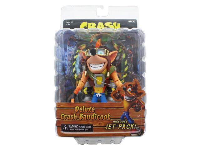 Crash Bandicoot 7-Inch Scale Action Figure - Deluxe Crash w/ Jetpack