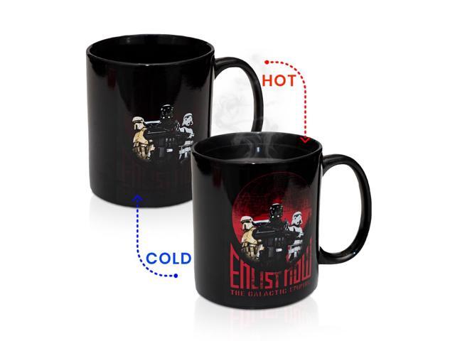 Star Wars Rogue One 'Enlist Now' 20oz Heat Change Mug