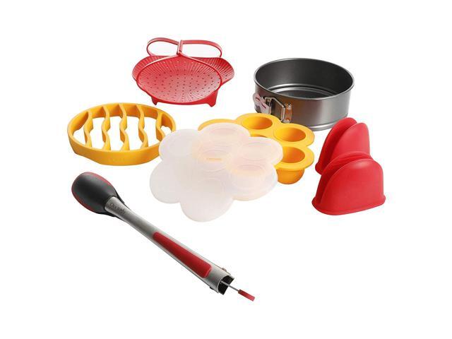Crock Pot 7 Piece Express Slow Cooker Silicone Essentials Accessories Combo Kit