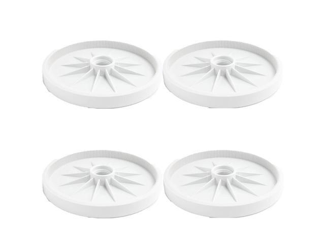 Polaris C6 Large Replacement Wheel for Polaris 180/280 Pool Cleaner C-6 (4 Pack)