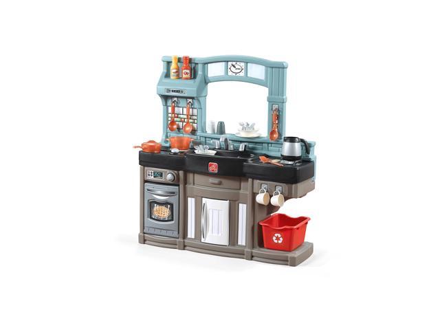Step2 Pretend Play Kids Best Chef's Toy Cooking Kitchen Set with Accessories
