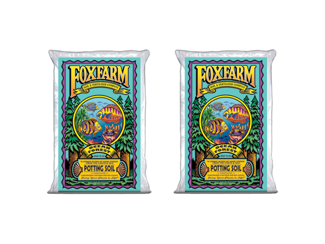 Foxfarm Ocean Forest Garden Potting Soil Bags 63-68 pH 15 Cu Ft (2 Pack)
