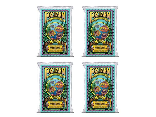 Foxfarm Ocean Forest Garden Potting Soil Bags 63-68 pH 15 Cu Ft (4 Pack)