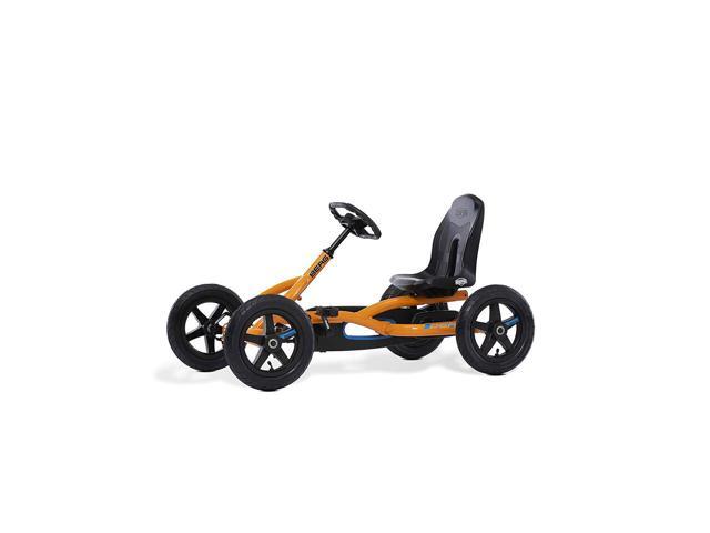 BERG Toys Buddy Kids Toddler Safe Pedal 4 Wheel Go Kart Toy Orange