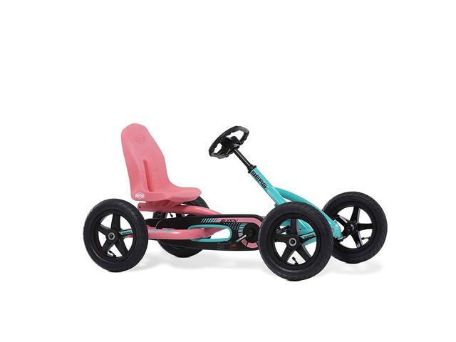 Berg Toys Buddy Lua Pedal Powered Kids Go Kart Toy Pink and Mint