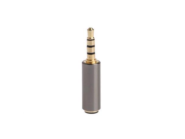 1 PC Mini Lot 35mm Male Stereo 4 Pole Jack Plug Audio Connector For Repair Headphone