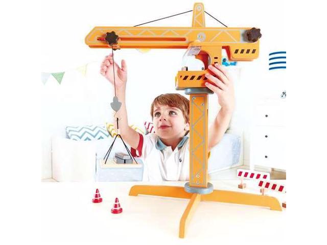 hape crane lift playset