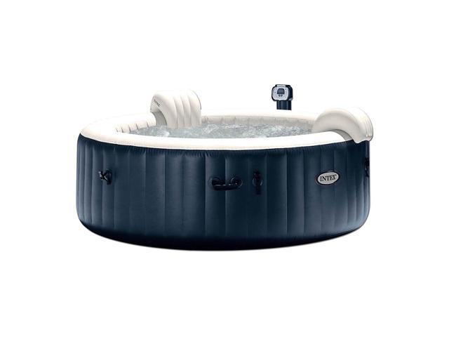 Intex Pure Spa 6 Person Inflatable Portable Outdoor Jets Hot Tub 28409E (3 Pack)