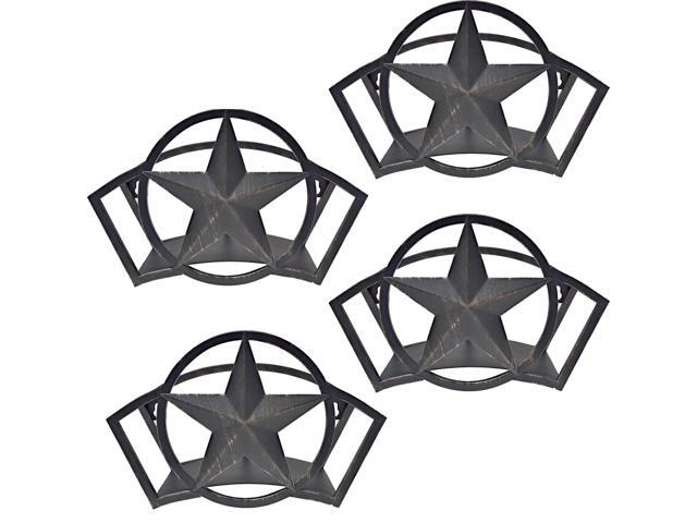Liberty Garden Decorative Liberty Star Garden Hose Butler Wall Storage (4 Pack)
