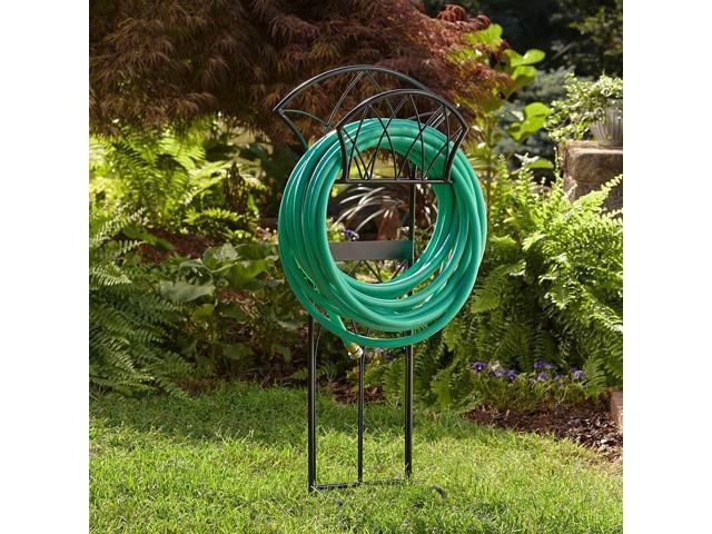 Liberty Garden Steel Decorative Garden Hose Stand with Gothic Design (4 Pack)