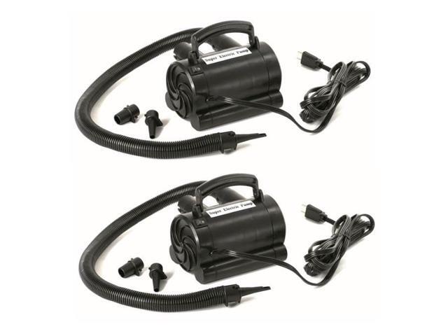 2) Swimline 9095 Electric Swimming Pool Inflatable Toy Air Pump 110V Inflators