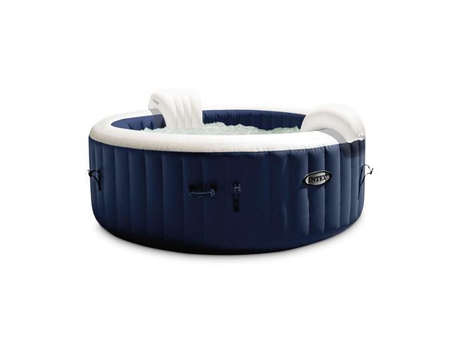Intex 28429E PureSpa Plus 4 Person Portable Inflatable Hot Tub Bubble Jet Spa