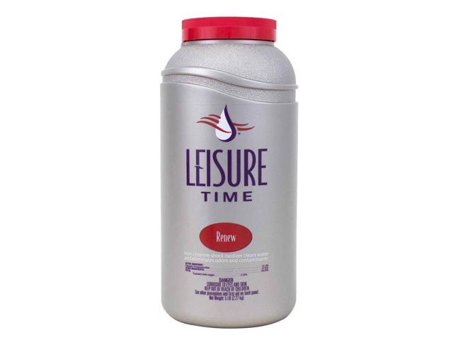 Leisure Time Renew Granular Spa Hot Tub Shock Oxidizer Chemicals 5 Pounds