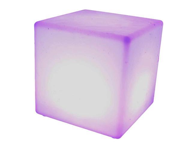 Main Access 16 Inch Block Seat Pool Spa Weatherproof Color Changing LED Cube