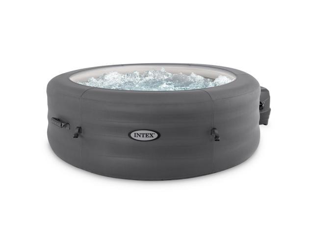 Intex SimpleSpa 4 Person Portable Inflatable Hot Tub Jet Spa with Pump and Cover