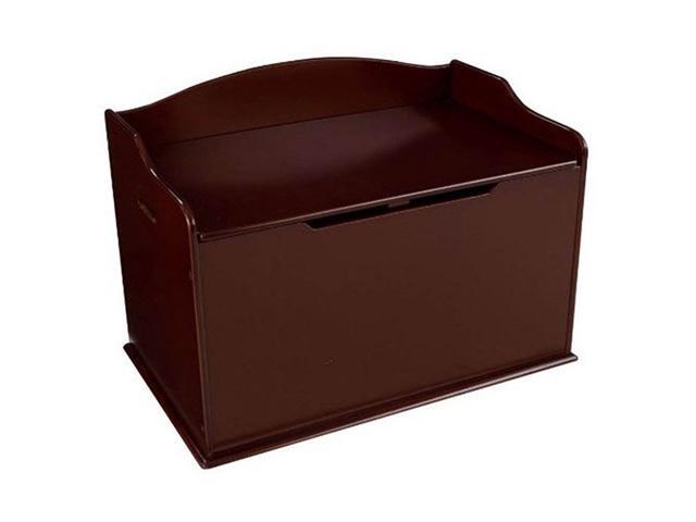 KidKraft Austin Wooden Toy Organizer Storage Chest Box and Sitting Bench Cherry