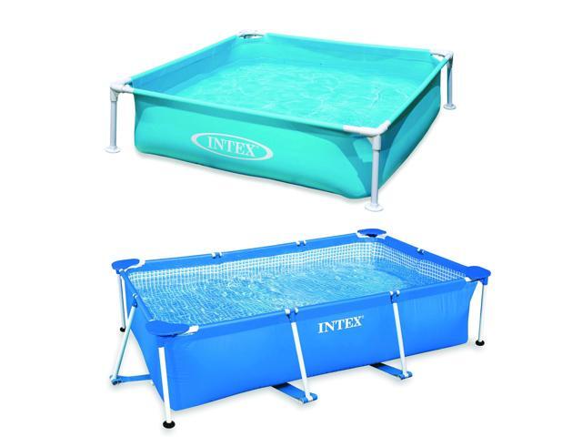 Above Ground Baby Splash Swimming Pool + Kiddie Beginner Frame Swimming Pool