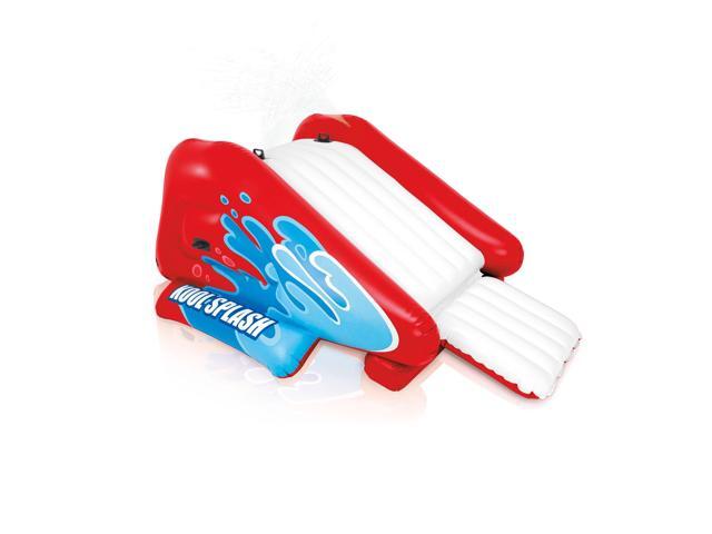 Intex Kool Splash Inflatable Pool Slide Play Center with Sprayer Red (2 Pack)
