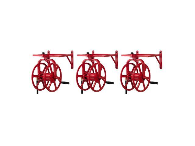 Liberty Garden Revolution Industrial Grade Rotating Garden Hose Reel (3 Pack)